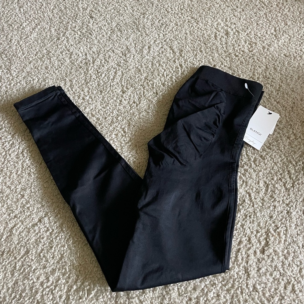 Blanqi black maternity leggings